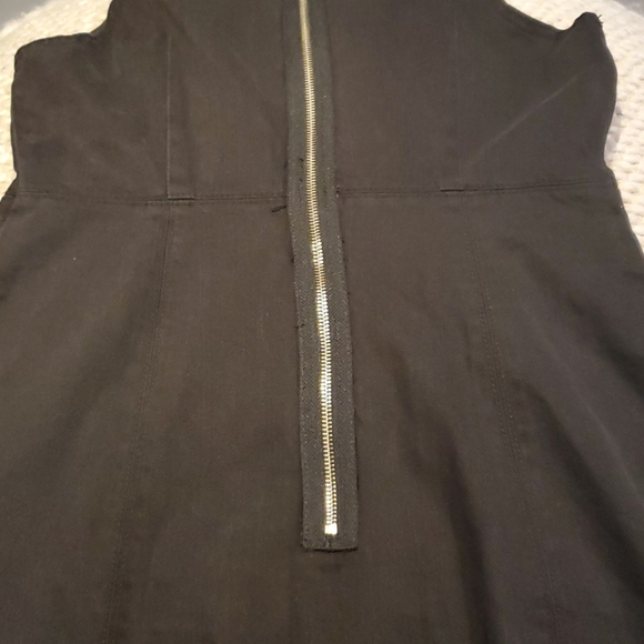 Abercrombie & Fitch Black Dress Overalls - size MP - Picture 5 of 6